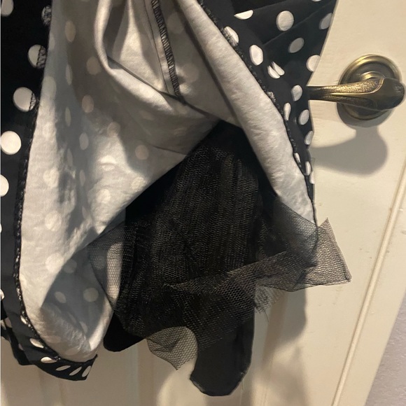 Retro Polka Dot V-neck dress (Size 22) - Picture 6 of 8